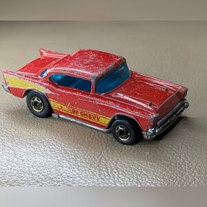 Vintage 1978 Hot Wheels '57 Chevy – Red – Hong Kong – Played Condition